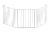Baby Udstyr - BabyDan Flex XL sikkerhedsgitter, hvid, 223-278 cm *DEMO* - 500993