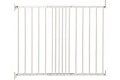 Baby Udstyr - BabyDan MultiDan sikkerhedsgitter, hvid, 62,5-106,8 cm - 500824