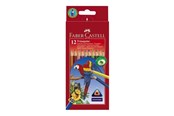 Skrive- og Tegneværktøjer - Faber-Castell Triangular colour pencils (pack of 12) - 116512