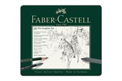 Skrive- og Tegneværktøjer - Faber-Castell Set Pitt Graphite tin of 19 - 112973