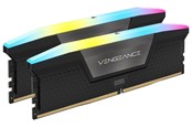 RAM - Corsair Vengeance RGB DDR5-5200 - 32GB - CL40 - Dual Channel (2 pcs) - Intel XMP - Sort med RGB - CMH32GX5M2B5200C40