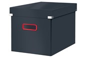 Arkivering & Opbevaring - Leitz Cosy Click & Store Cube stor opbevaringsboks Fløjlsgrå - 53470089