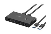 USB hub - UGREEN USB 3.0 peripheral sharing switch - 4 ports USB hub - USB 3.0 - 4 ports - Sort - 30768