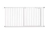 Baby Udstyr - BabyDan Premier sikkerhedsgitter ekstra bred, hvid, 145,5-151,7 cm - 60114-24911-01