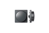 Smart Home - Light Solutions Front til ZigBee dreje lysdæmper - Koksgrå - 5714255007572