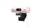 Webcam - Logitech Brio 500 - USB-C - Rose - 960-001421