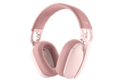 Hovedtelefoner/headset - Logitech Zone Vibe 100 - Rose - 981-001224