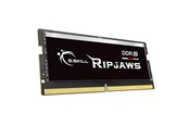 RAM - G.Skill Ripjaws SODIMM DDR5-4800 - 16GB - CL34 - Single Channel (1 pcs) - Intel XMP - Sort - F5-4800S3434A16GX1-RS