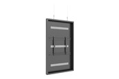Vægbeslag, AV-Beslag & AV-Møbler - Multibrackets M Pro Series - enclosure - for digital signage panel - wire medium - black - Max 45 kg - recommended for 65" - 7350105213717