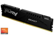 RAM - Kingston FURY Beast DDR5-5600 - 16GB - CL36 - Single Channel (1 pcs) - AMD EXPO & Intel XMP - Sort - KF556C36BBE-16
