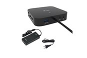 Dockingstation - I-Tec USB-C HDMI DP Docking Station with Power Delivery 100W + Universal Charger 100W - C31HDMIDPDOCKPD100