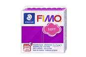 Hobby artikler - Staedtler FIMO modeller soft 57g. Violet - 8020-61