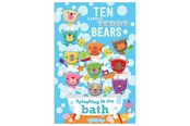 Børnebøger - Rosie Greening - Ten Little Teddy Bears Splashing in the Bath (English) - Børnebog - Papbog - 9781785985102