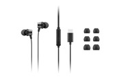 Hovedtelefoner/headset - Lenovo USB-C Wired In-Ear Headphones - 4XD1J77351