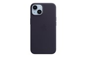 Mobil - Covers & Cases - Apple iPhone 14 Leather Case with MagSafe - Ink - MPP63ZM/A