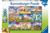 Puslespil - Ravensburger Monuments Of The World 200pcs - 10113290
