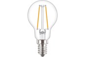 Lyskilder - Philips LED pære Krone 2W/827 (25W) Klar E14 - 929001238692