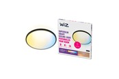 Smart Home - WiZ SuperSlim Smart Loftslampe Sort, 32W, Justerbar hvidt & Dæmpet lys - 929003227001