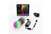 Smart Home - Twinkly Curtain – 210 App-Controlled 210 RGB + Warm White LEDs. 1.5 x 2.1 Meters. Clear Wire. - TWW210SPP-TEU