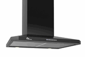 Emhætter - THERMEX Decor 787, 600 mm, Væg, Med motor, Sort - 527.41.7862.2