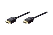 Skærmkabel - DIGITUS HDMI cable with Ethernet - 1 m - AK-330107-010-s