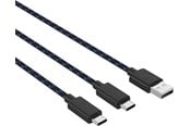 Spil tilbehør - Venom Dual Play & Charge Cable - Wired Charging cable for wireless game controller - Sony PlayStation 5 - VS5002