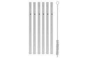 Køkkentilbehør - WMF Baric straw 6 pcs. 18 cm w. brush - 0608976040