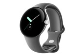 Smartwatch & Sportsur - Google Pixel Watch LTE - Polished Silver with Charcoal Band *DEMO* - GA04303-DE