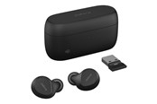 Hovedtelefoner/headset - Jabra Evolve2 Buds USB-A MS incl. Wireless Charging Pad - 20797-999-989