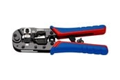Netværkstilbehør - KNIPEX crimp tool - for RJ45 western plugs - 97 51 13