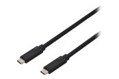 USB kabel - DIGITUS - USB-C cable - USB-C to USB-C - 1 m - AK-300139-010-S