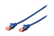 Netværkskabel - DIGITUS Professional patch cable - 3 m - blue - Blå - 3m - DK-1644-030-B-10