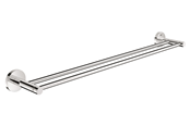 Badeværelsestilbehør - Grohe Essentials Dobbelt håndklædestang 600 mm, Krom - 40802001
