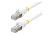 Netværkskabel - StarTech.com 7m CAT6a Ethernet Cable - 7 m - white - Hvid - 7m - NLWH-7M-CAT6A-PATCH