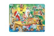 Puslespil - Larsen Puzzles Maxi Santa´s Workshop 140 pcs Puzzle - LA-EA2