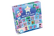 Brætspil - Tactic Lumo 3-in-1 : Memo Lotto Domino (SCAN UK) - 56706
