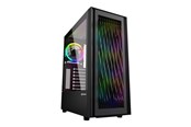 Kabinet - Sharkoon RGB Wave - tower - ATX - Kabinet - Tower - Sort - 4044951037544
