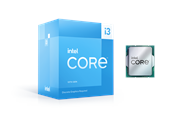 CPU - Intel Core i3-13100F Raptor Lake CPU - 4 kerner - 3.4 GHz - Intel LGA1700 - Intel Boxed (med køler) - BX8071513100F