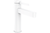 Blandingsbatterier og armaturer - Hansgrohe Finoris håndvaskarmatur 110 med push-open bundventil mat hvid - 76023700