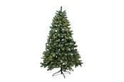 Boligindretning - NORDIC WINTER Juletræ kunstig PVC "ASKE", Klasse B+, 180x118 cm m/LED lys - 780-135
