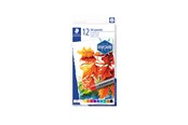 Skrive- og Tegneværktøjer - Staedtler Olie Pastel Farver 12 ass/æsk - 2420C12