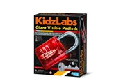 Leg & Læring - 4M KIDZLABS / GIANT VISIBLE PADLOCK - 4M-03445
