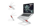 Systemtilbehør (kølepasta mv.) - Leitz Ergo justerbar multivinklet laptop stand, 63 % recirkuleret plast, hvid - 64240001