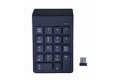 Tastatur - Gembird Numeric keypad - wireless - Numpad - Sort - KPD-W-02