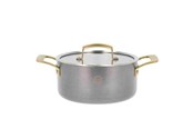 Gryder - Pillivuyt Gourmet Durance Saucepan with Lid Dia 20 cm 2.9 litres Steel - 27358