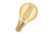 Lyskilder - Osram LED pære Vintage 1906 Krone Filament 4W/824 (35W) Guld E14 - 4058075293496