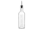 Køkkentilbehør - Luigi Bormioli Authentica Bottle with steel pouring stopper Dia 6.9 x 31.3 cm 50 cl Clear - 17319
