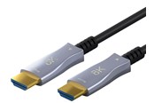 Skærmkabel - Pro HDMI 2.1 Hybrid - 40m - Sort - 4040849655616