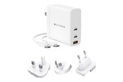 Mobil - Adaptere & Opladere - Hyper Juice power adapter - GaN - 2 x USB-C - 140 Watt - HJG140WW