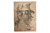 Merchandise - Weta Workshop - The Lord of the Rings - Portrait of Gandalf The Grey Statue Art Print - 872802827